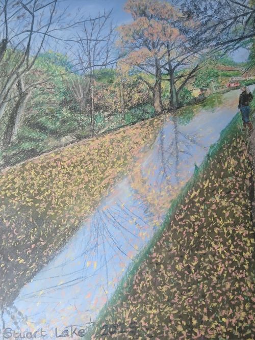 Huddersfield canal in Yorkshire