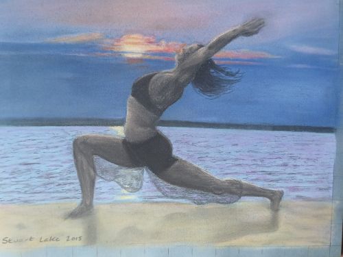 Crescent Moon yoga pose