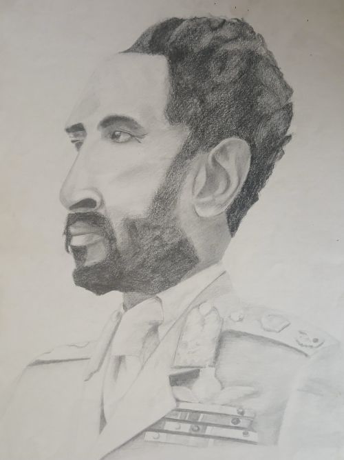Haile selassie portrait